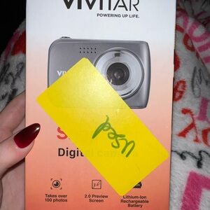 Vivitar Silver Digital Camera